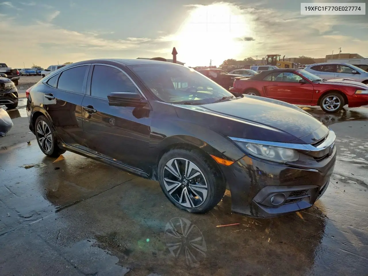 19XFC1F77GE027774 2016 Honda Civic Exl