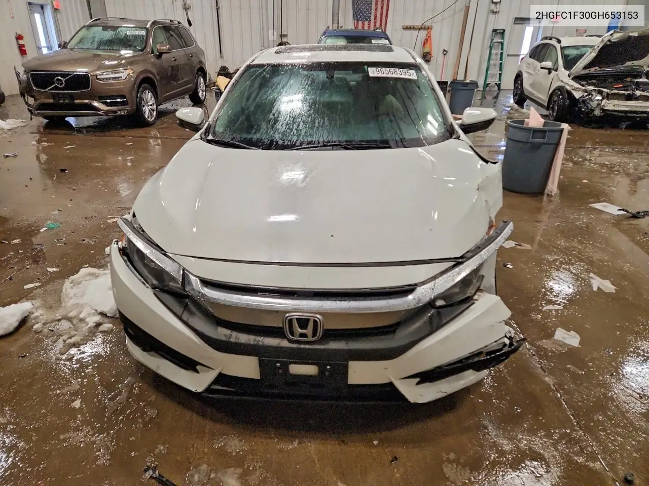 2HGFC1F30GH653153 2016 Honda Civic Ex