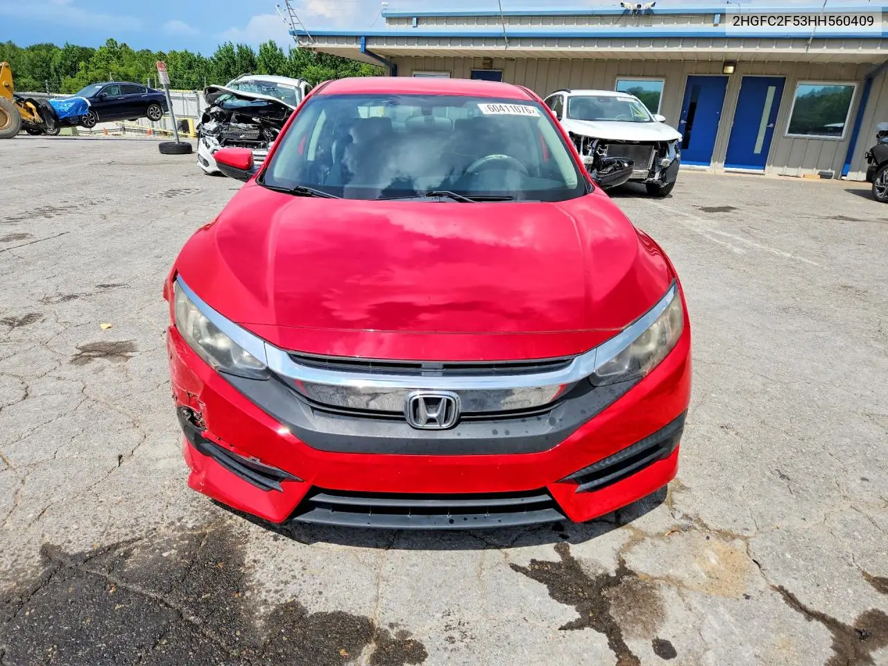 2017 Honda Civic Lx VIN: 2HGFC2F53HH560409 Lot: 60411076
