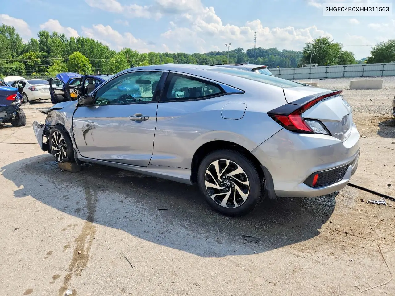2017 Honda Civic Lx VIN: 2HGFC4B0XHH311563 Lot: 60486346