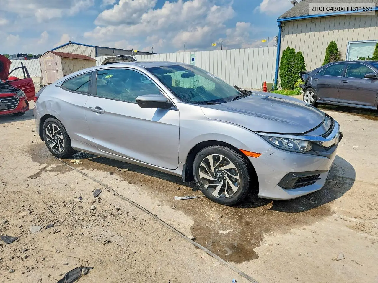 2017 Honda Civic Lx VIN: 2HGFC4B0XHH311563 Lot: 60486346