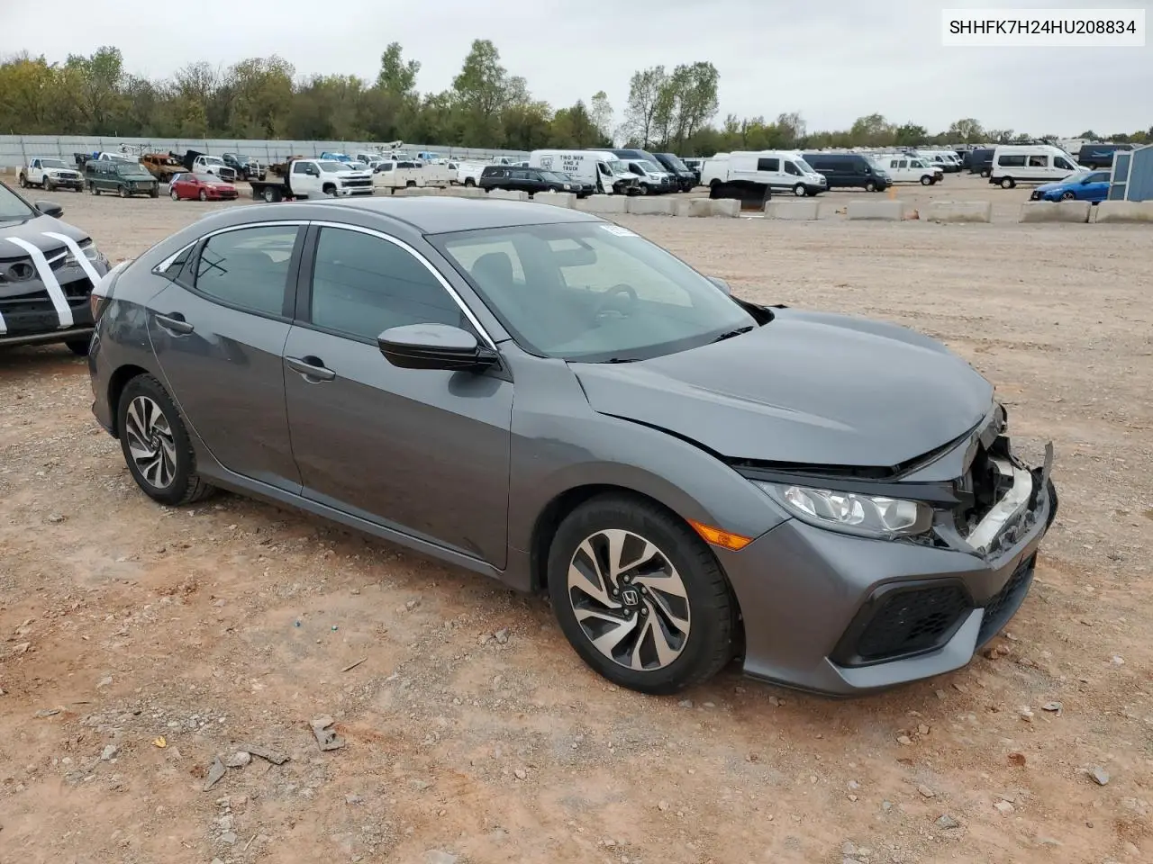 SHHFK7H24HU208834 2017 Honda Civic Lx