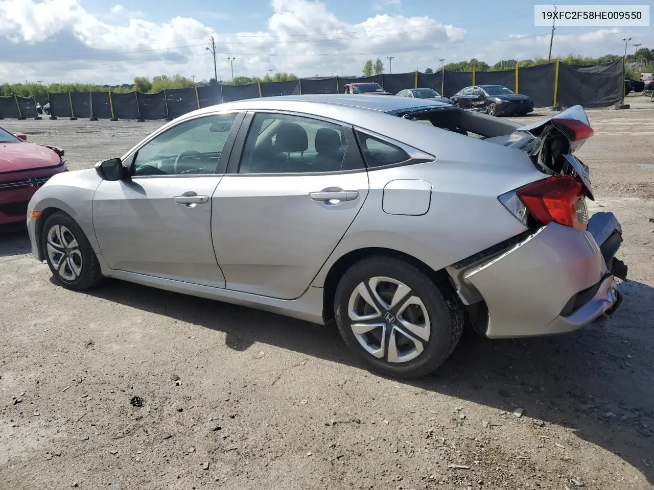 19XFC2F58HE009550 2017 Honda Civic Lx