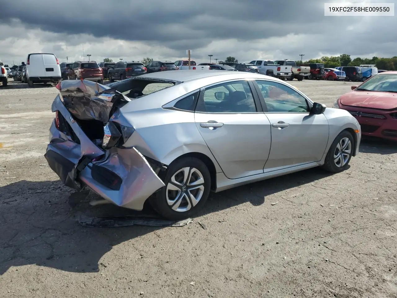 19XFC2F58HE009550 2017 Honda Civic Lx