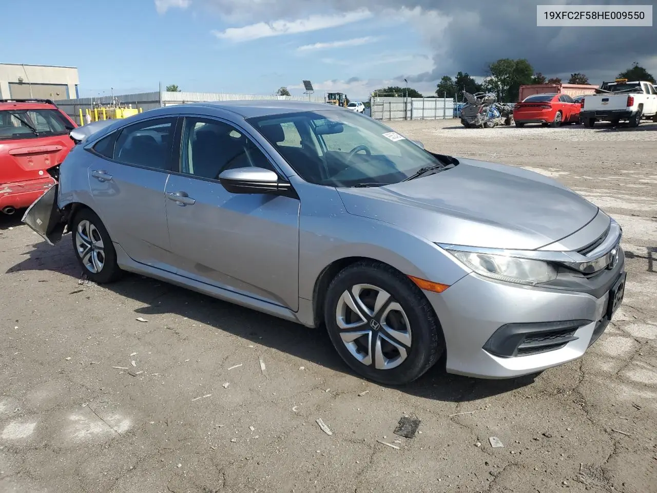 19XFC2F58HE009550 2017 Honda Civic Lx