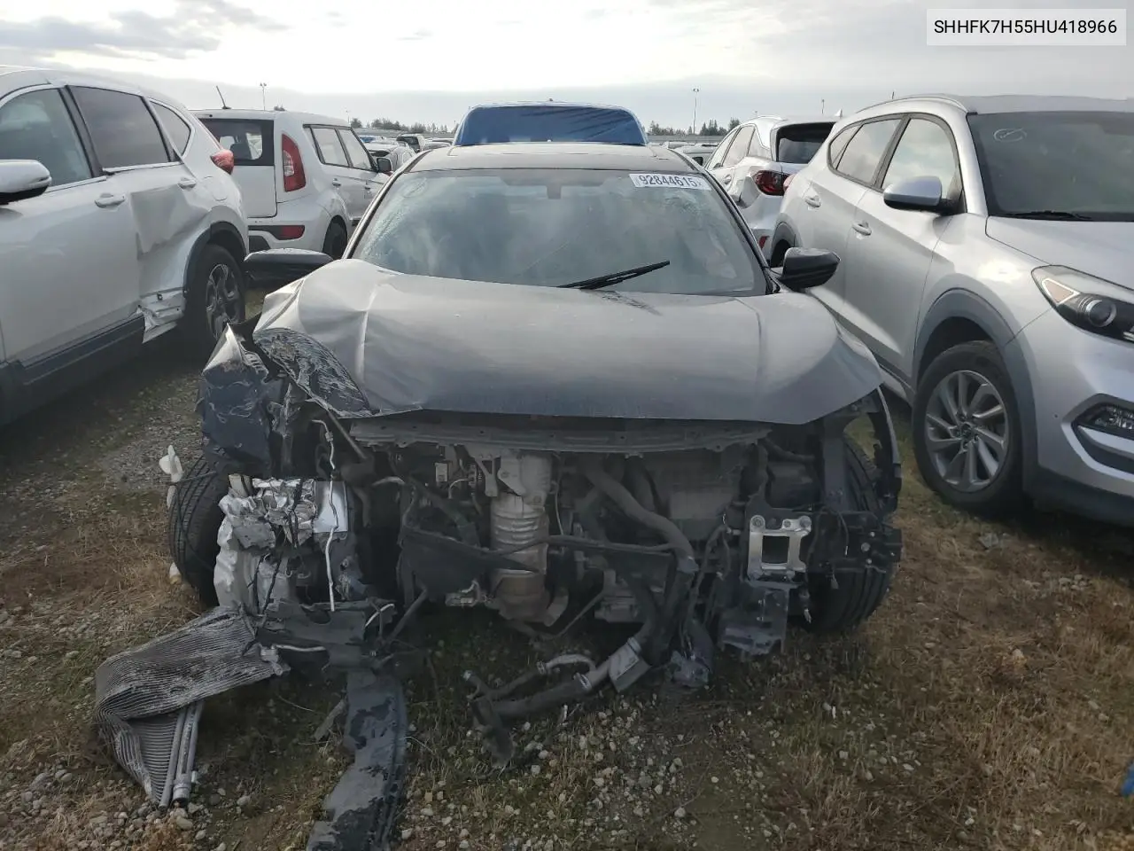 SHHFK7H55HU418966 2017 Honda Civic Ex