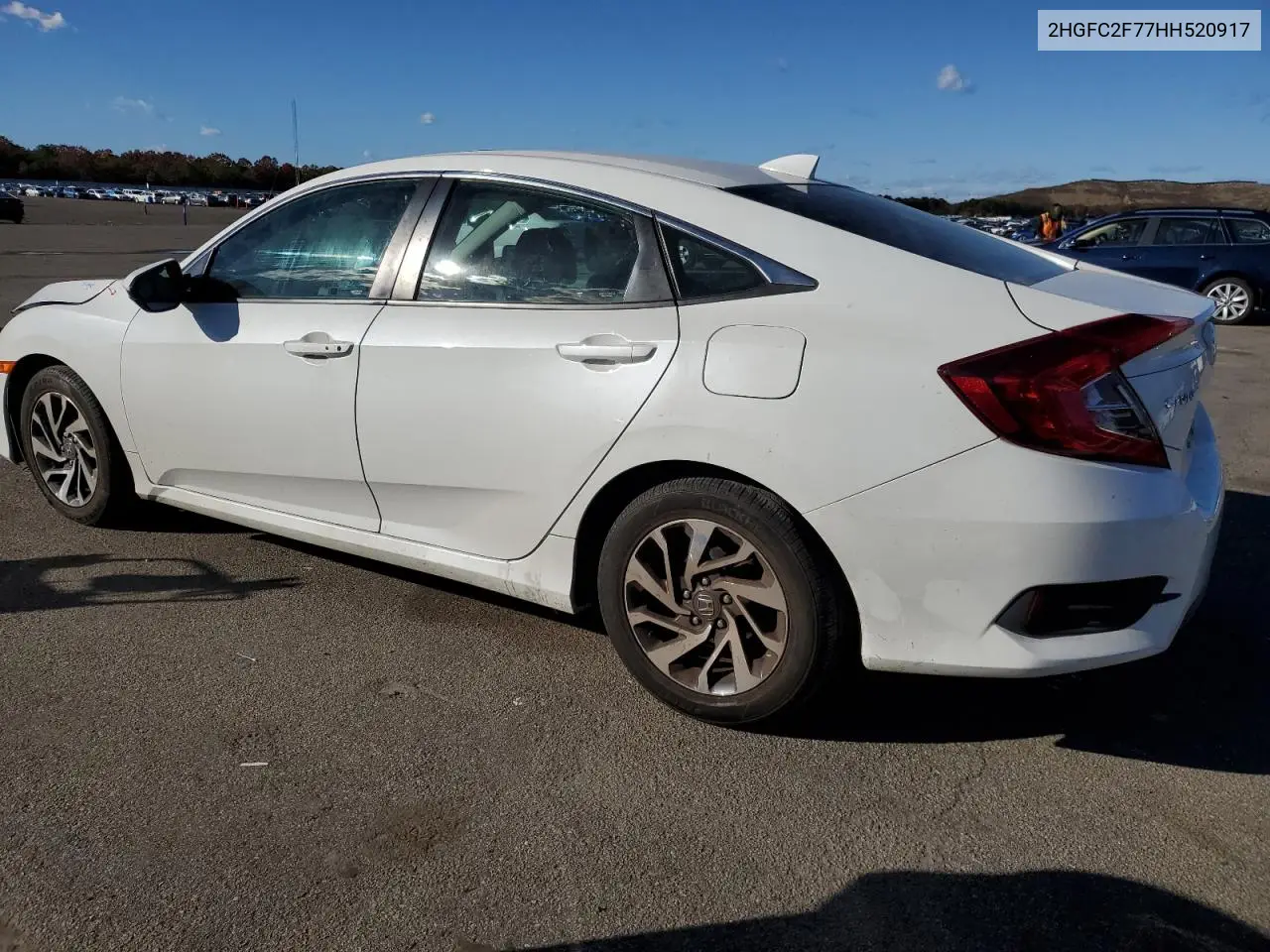 2HGFC2F77HH520917 2017 Honda Civic Ex