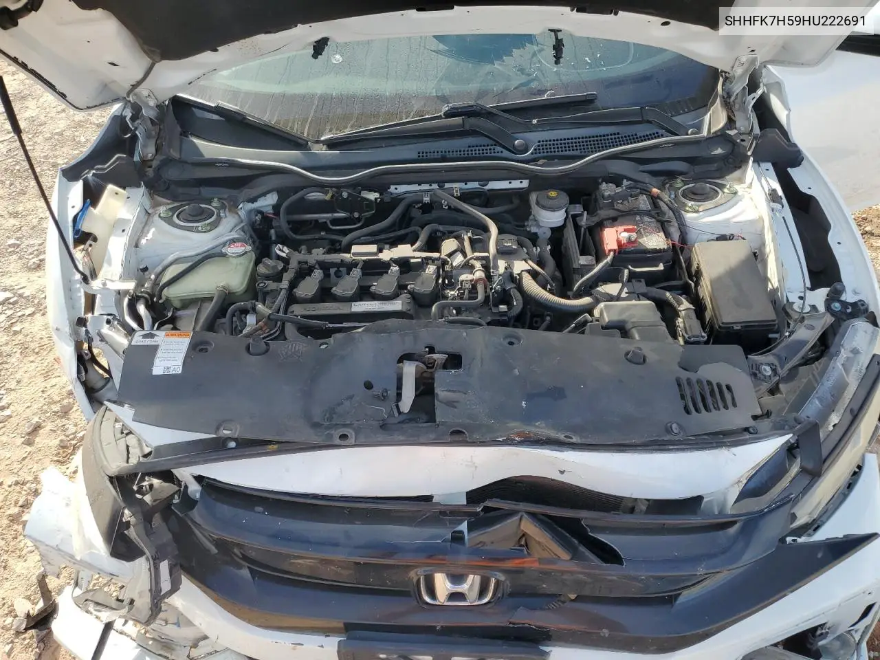 SHHFK7H59HU226918 2017 Honda Civic Ex