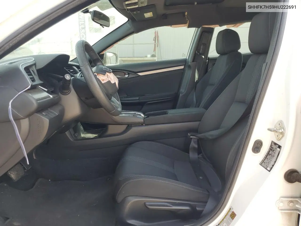 SHHFK7H59HU226918 2017 Honda Civic Ex