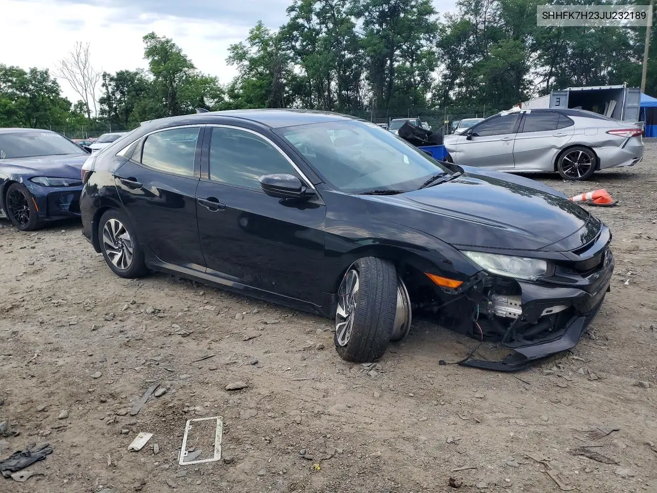 SHHFK7H23JU232189 2018 Honda Civic Lx