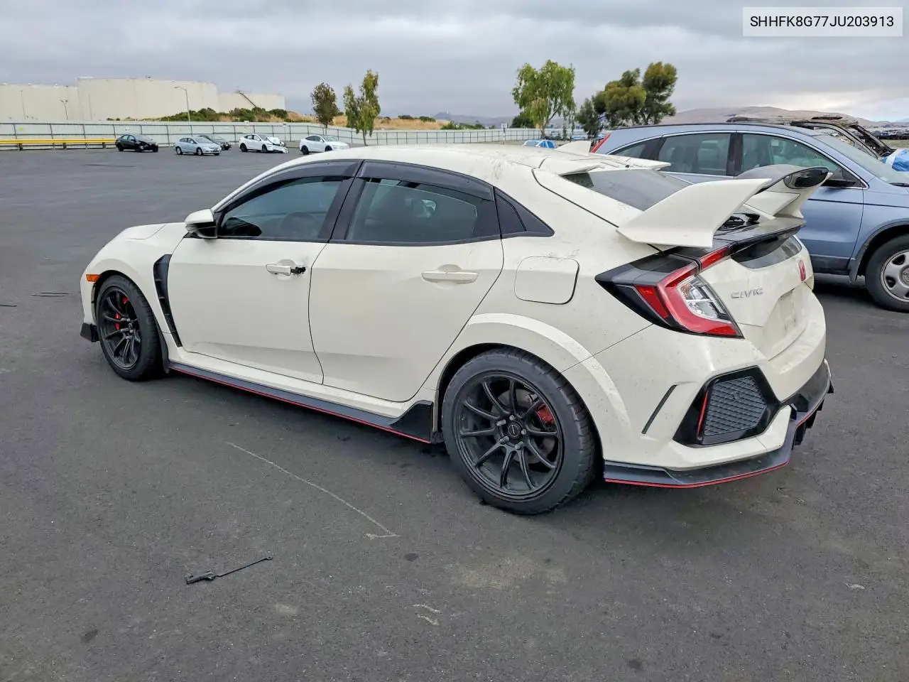 2018 Honda Civic Type-R Touring VIN: SHHFK8G77JU203913 Lot: 59976976