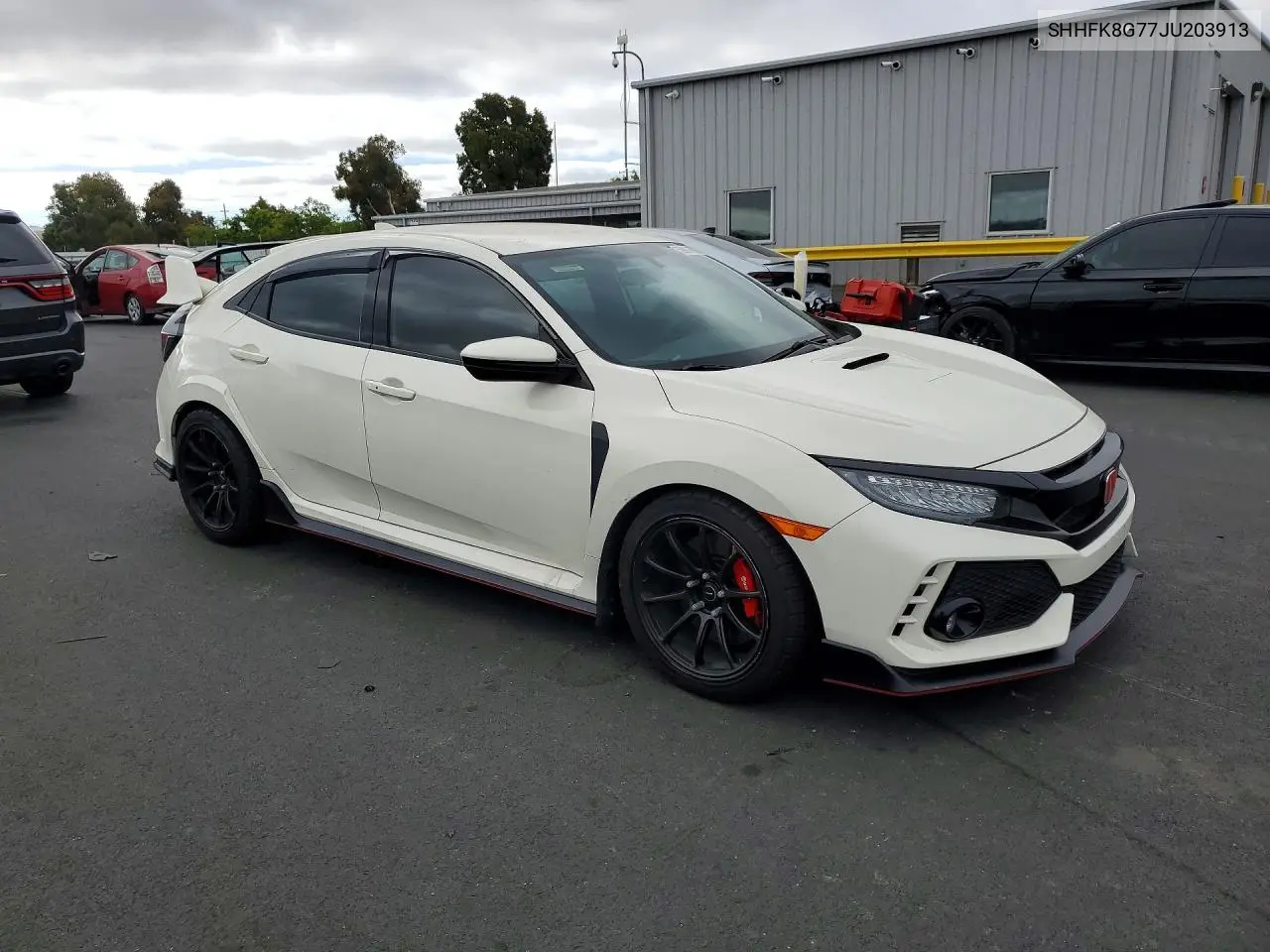 2018 Honda Civic Type-R Touring VIN: SHHFK8G77JU203913 Lot: 59976976