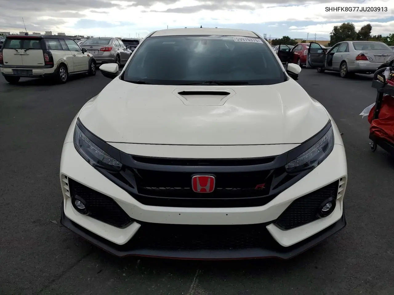 2018 Honda Civic Type-R Touring VIN: SHHFK8G77JU203913 Lot: 59976976