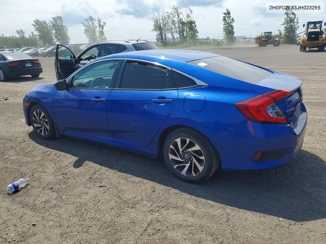 2018 Honda Civic Ex VIN: 2HGFC2F83JH023295 Lot: 60772416