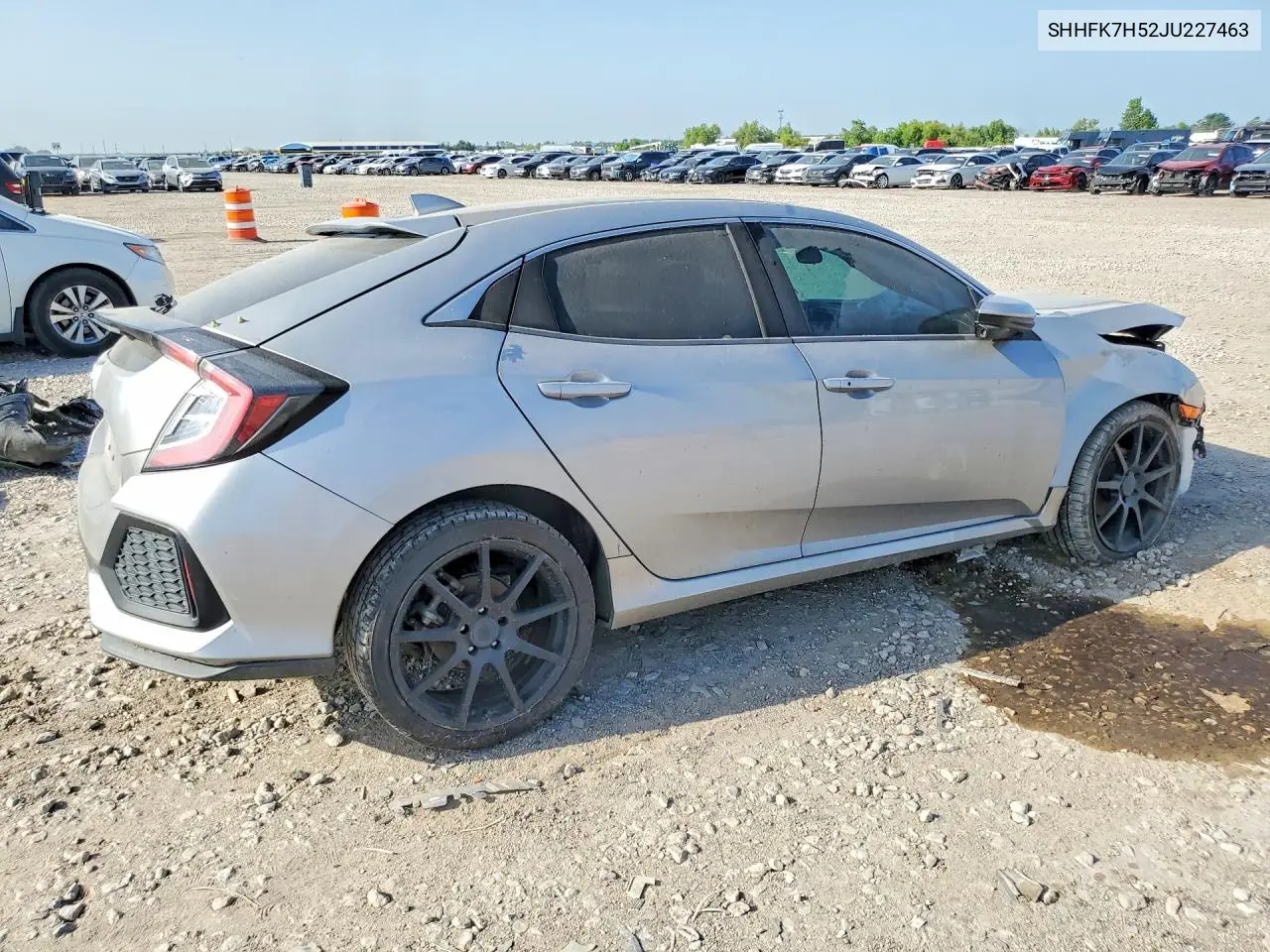 2018 Honda Civic Ex VIN: SHHFK7H52JU227463 Lot: 61284456