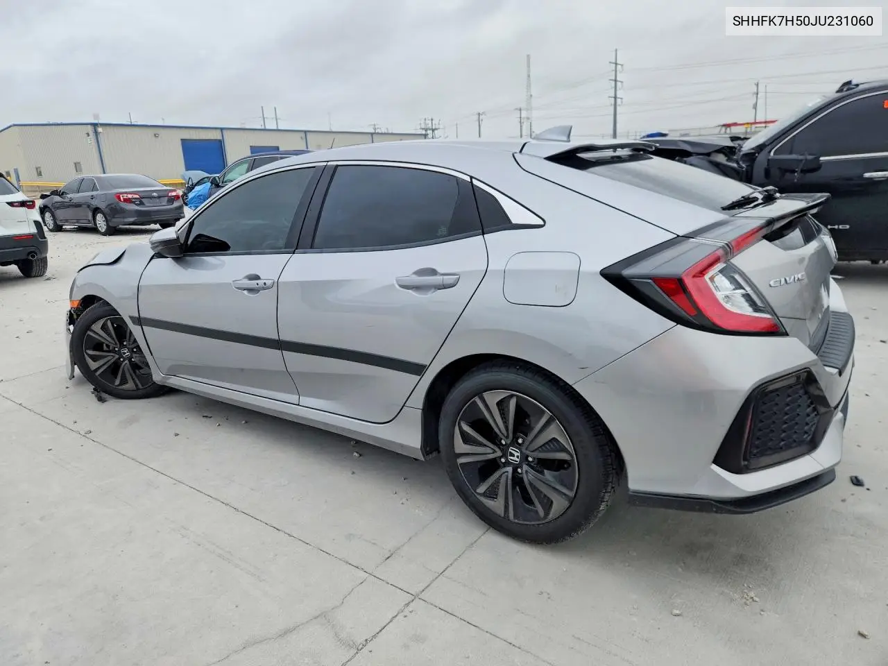 2018 Honda Civic Ex VIN: SHHFK7H50JU231060 Lot: 61499116