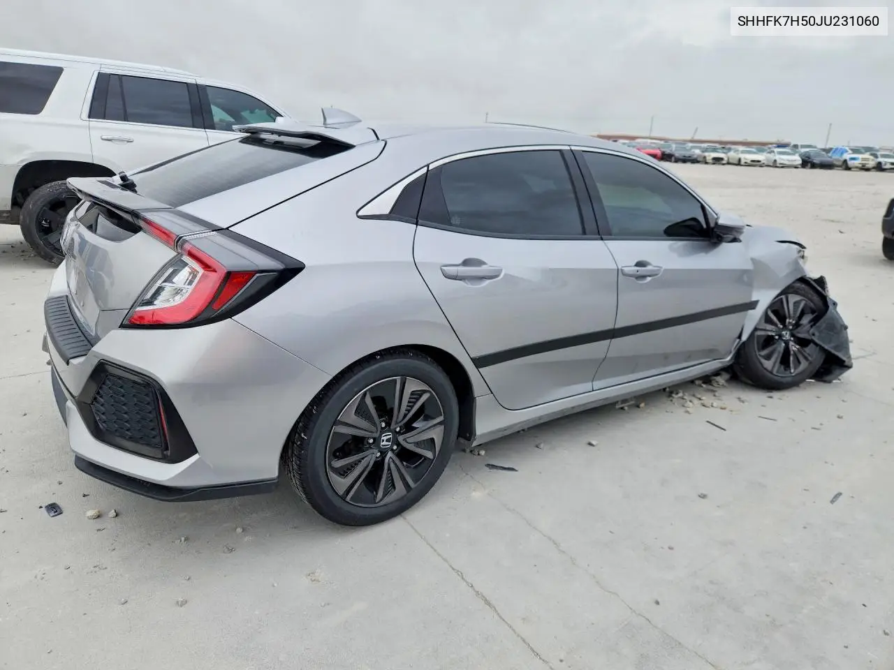 2018 Honda Civic Ex VIN: SHHFK7H50JU231060 Lot: 61499116