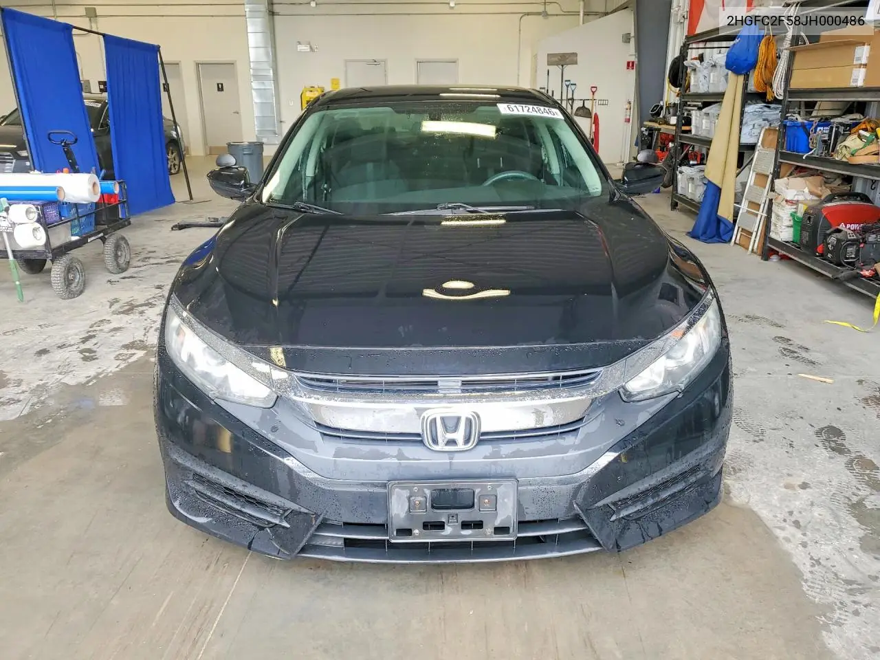2018 Honda Civic Lx VIN: 2HGFC2F58JH000486 Lot: 61724846