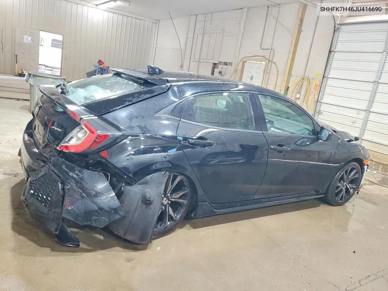 2018 Honda Civic Sport VIN: SHHFK7H46JU416690 Lot: 62116206