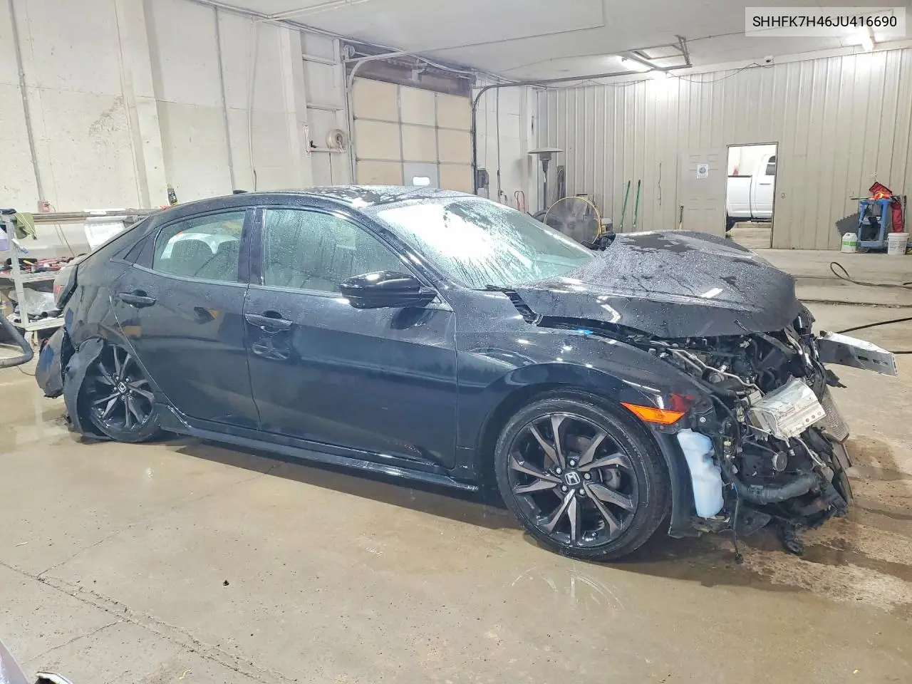 2018 Honda Civic Sport VIN: SHHFK7H46JU416690 Lot: 62116206