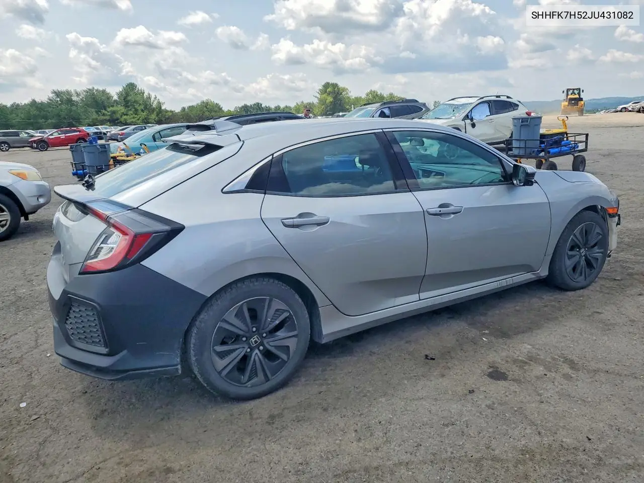 2018 Honda Civic Ex VIN: SHHFK7H52JU431082 Lot: 62207506