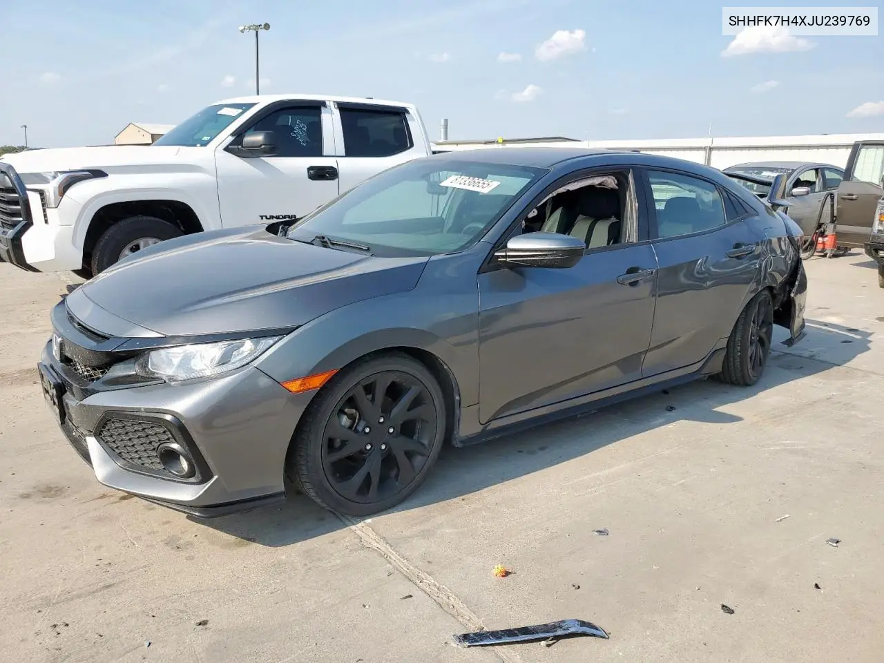 SHHFK7H4XJU239769 2018 Honda Civic Sport