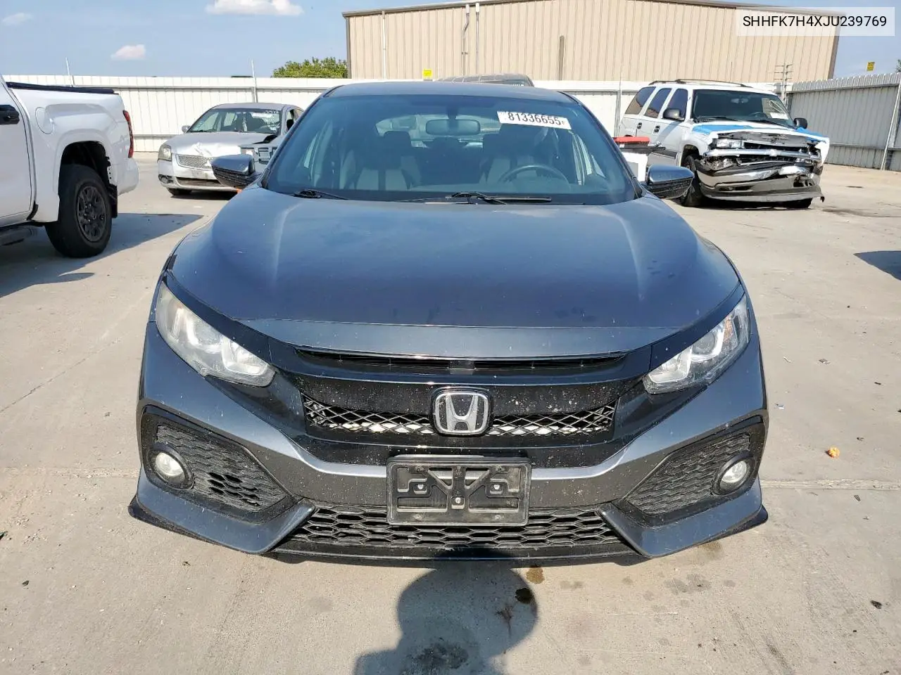 SHHFK7H4XJU239769 2018 Honda Civic Sport
