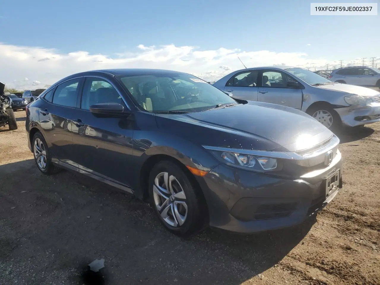 19XFC2F59JE002337 2018 Honda Civic Lx