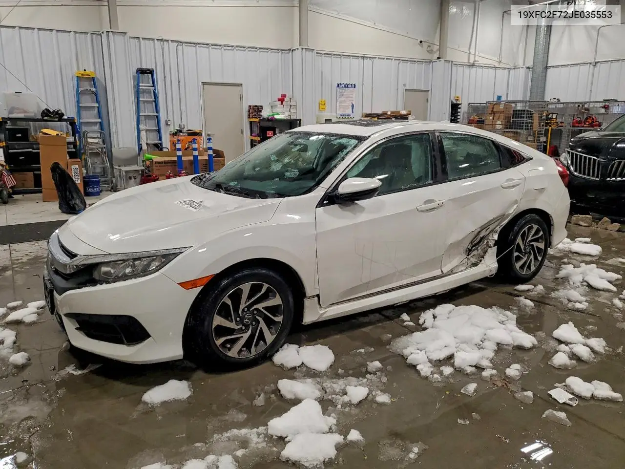19XFC2F72JE035553 2018 Honda Civic Ex