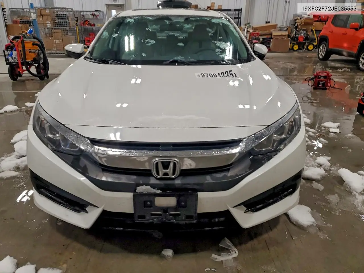 19XFC2F72JE035553 2018 Honda Civic Ex
