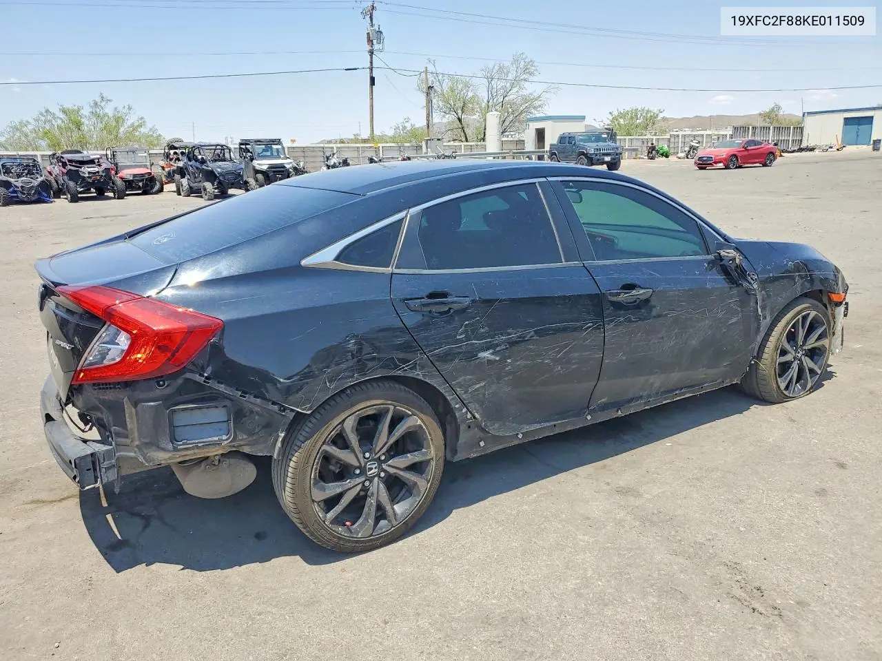 2019 Honda Civic Sport VIN: 19XFC2F88KE011509 Lot: 60255006