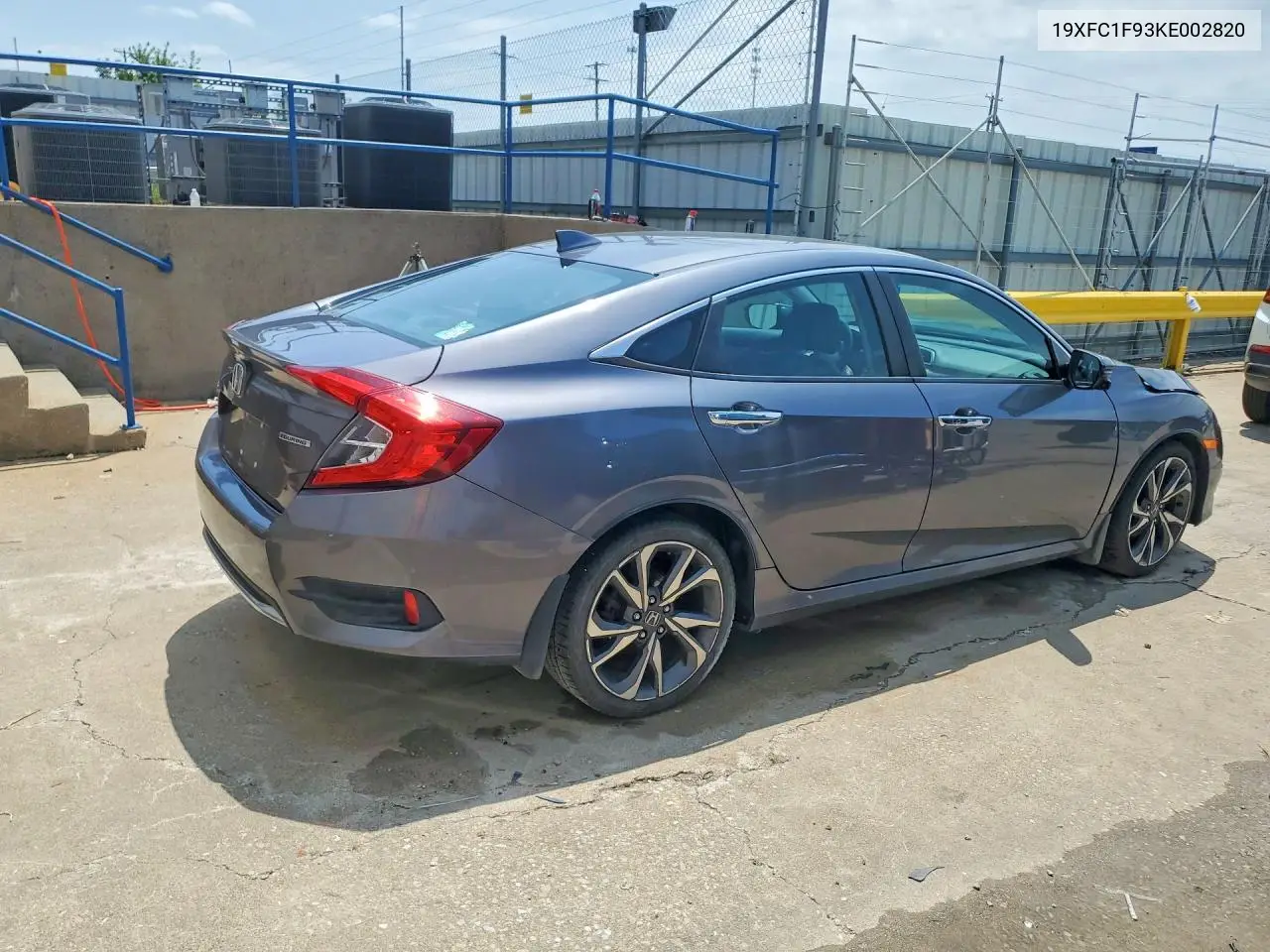 2019 Honda Civic Touring VIN: 19XFC1F93KE002820 Lot: 61315346