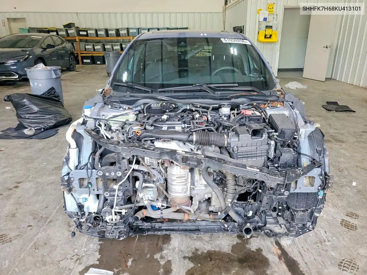 2019 Honda Civic Ex VIN: SHHFK7H68KU413101 Lot: 61939296