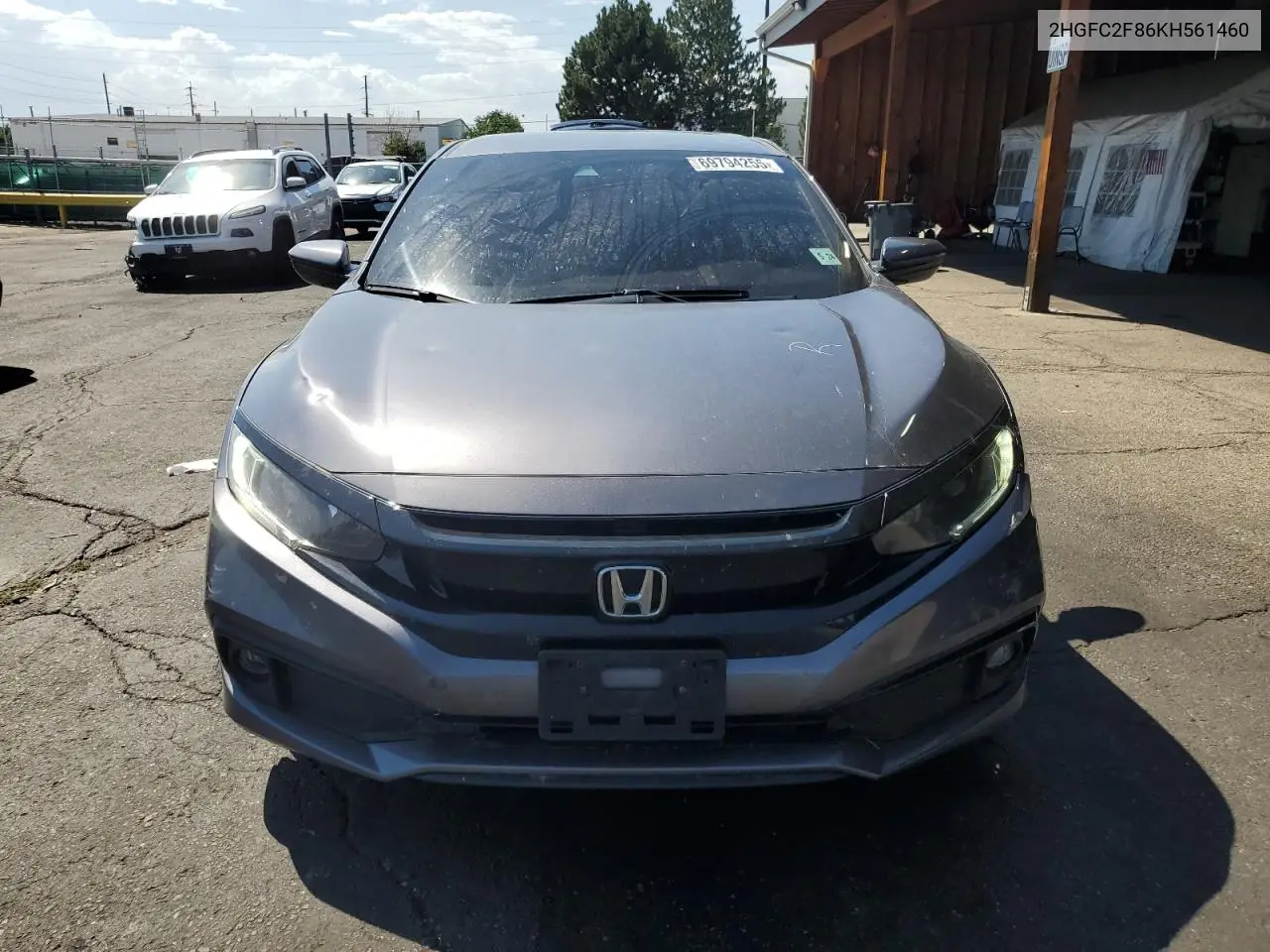 2HGFC2F86KH561460 2019 Honda Civic Sport