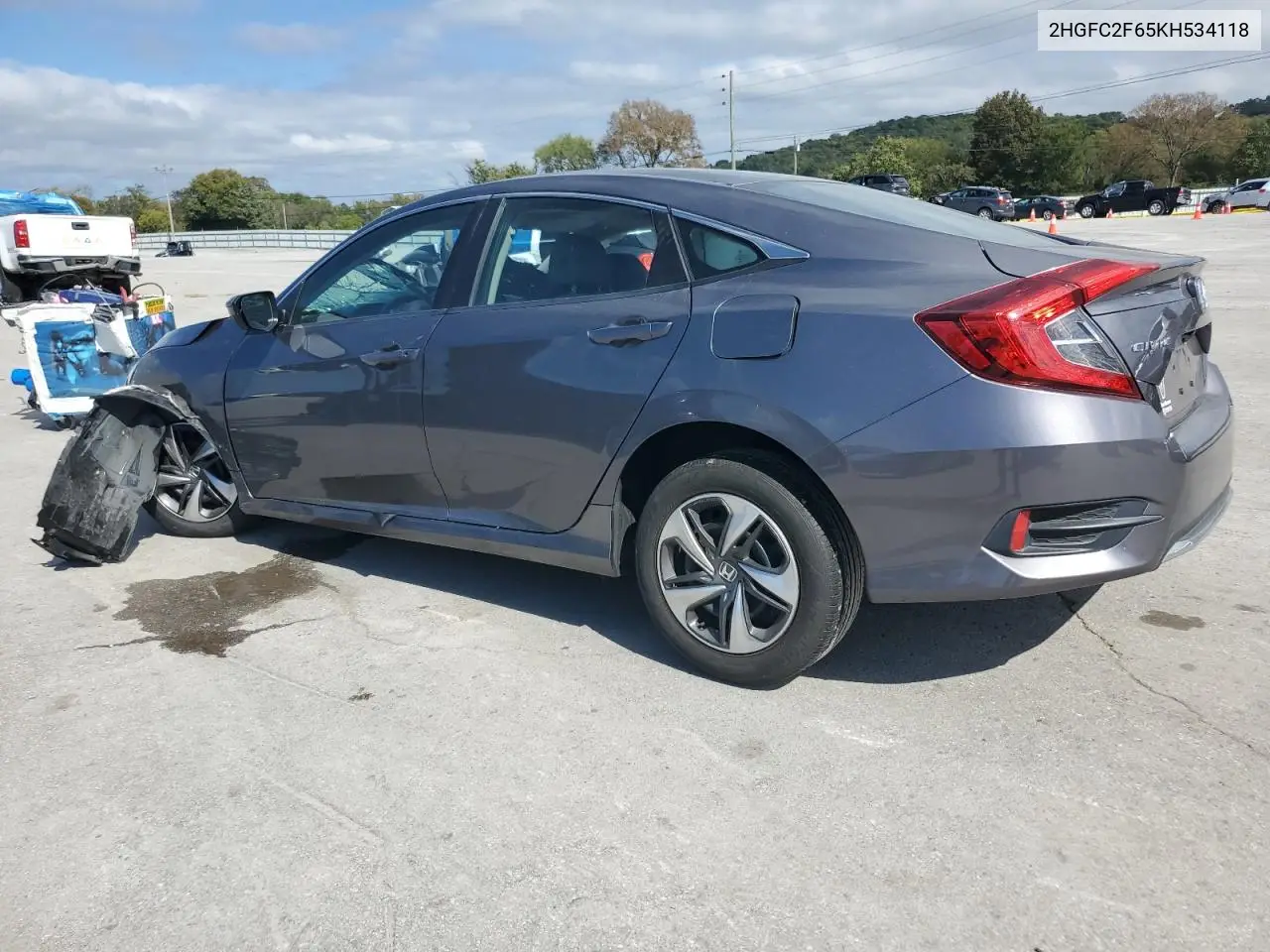 2HGFC2F65KH534118 2019 Honda Civic Lx