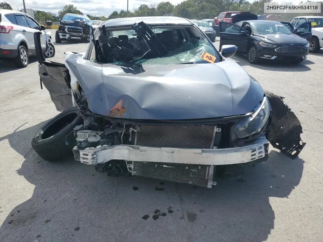 2HGFC2F65KH534118 2019 Honda Civic Lx