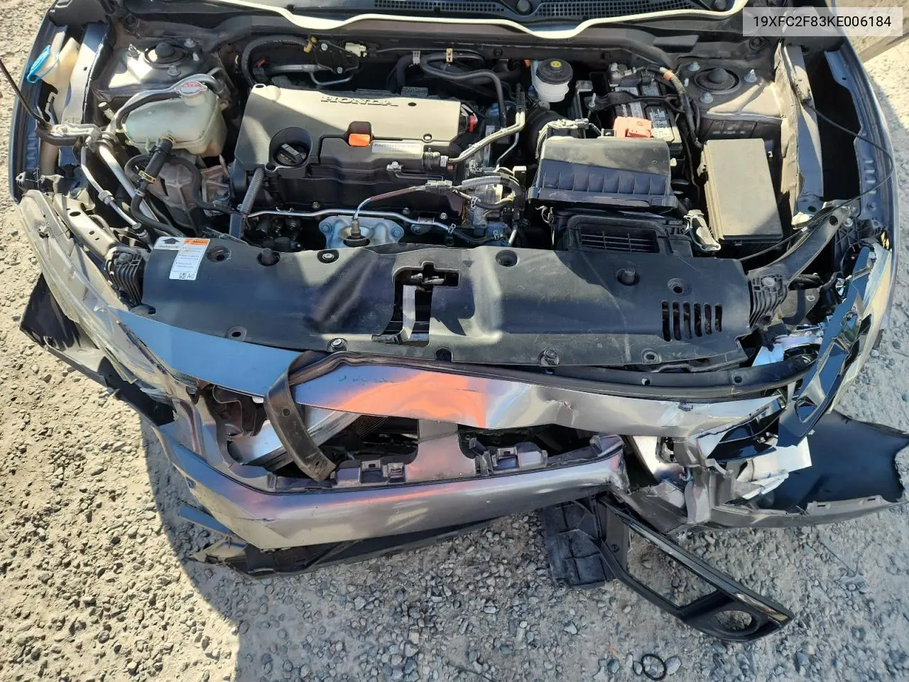 19XFC2F83KE006184 2019 Honda Civic Sport