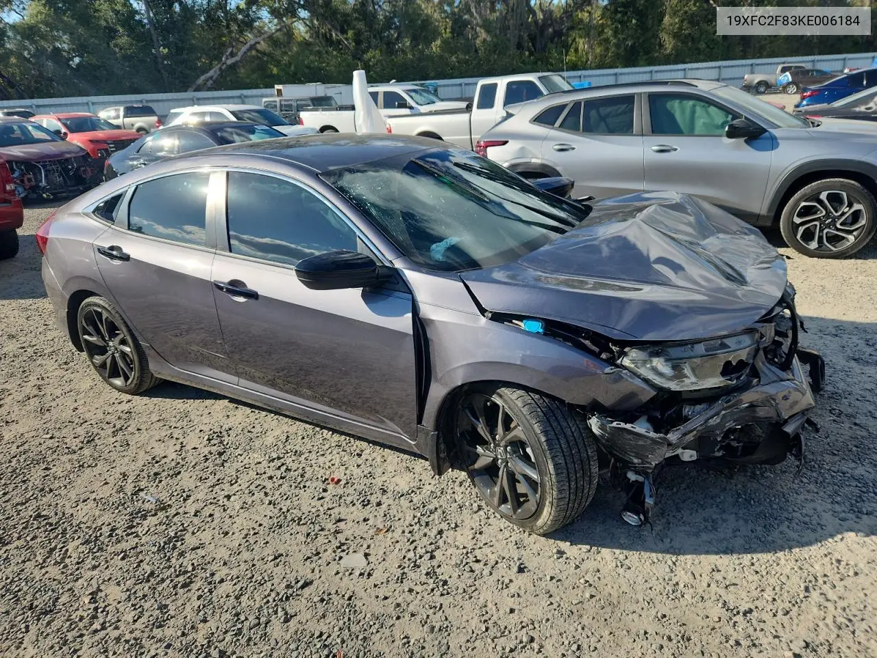 19XFC2F83KE006184 2019 Honda Civic Sport
