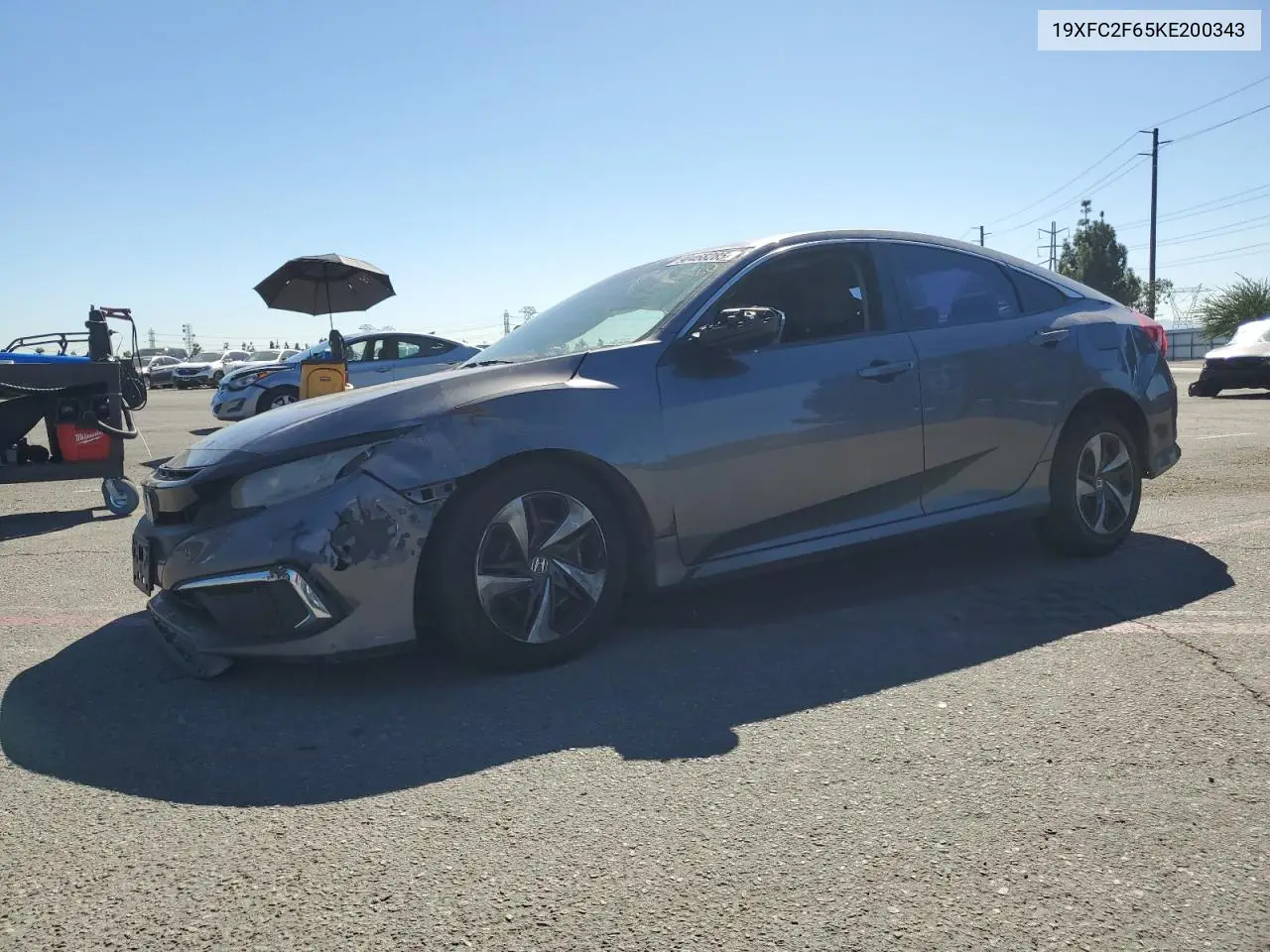 19XFC2F65KE200343 2019 Honda Civic
