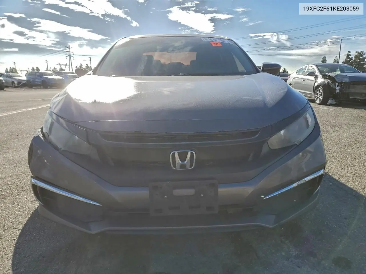 19XFC2F61KE203059 2019 Honda Civic Lx