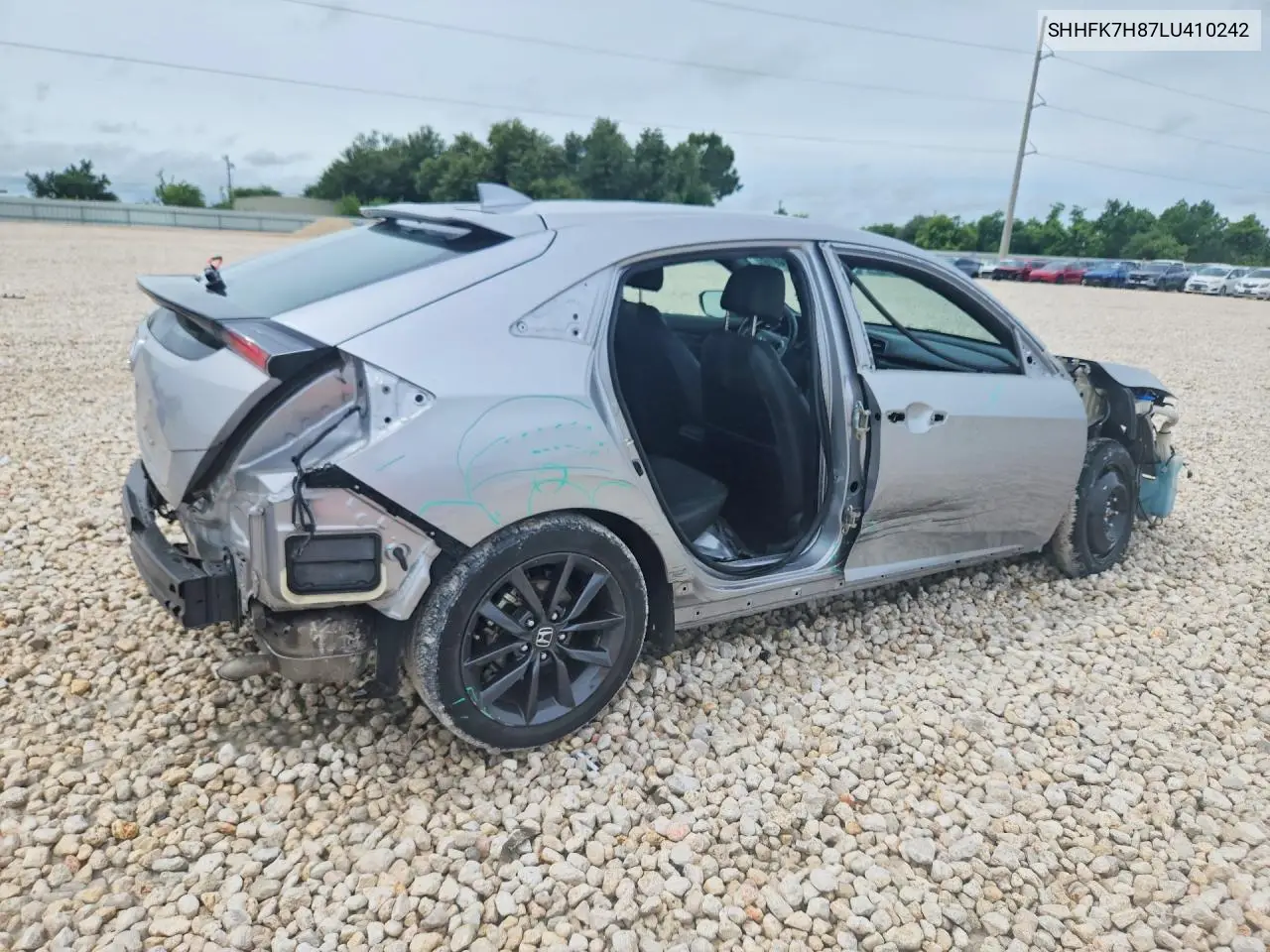 2020 Honda Civic Exl VIN: SHHFK7H87LU410242 Lot: 57324816
