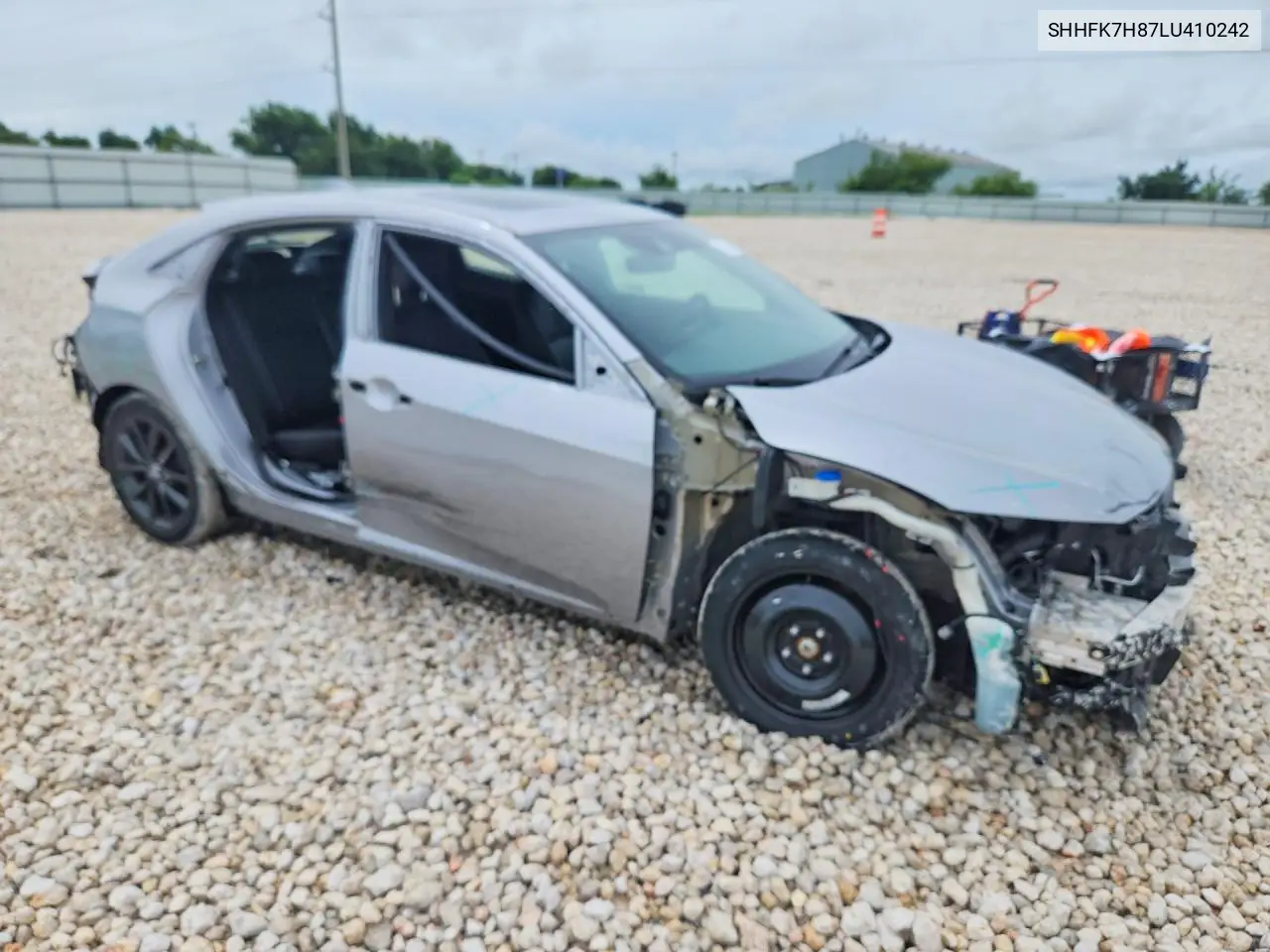 2020 Honda Civic Exl VIN: SHHFK7H87LU410242 Lot: 57324816