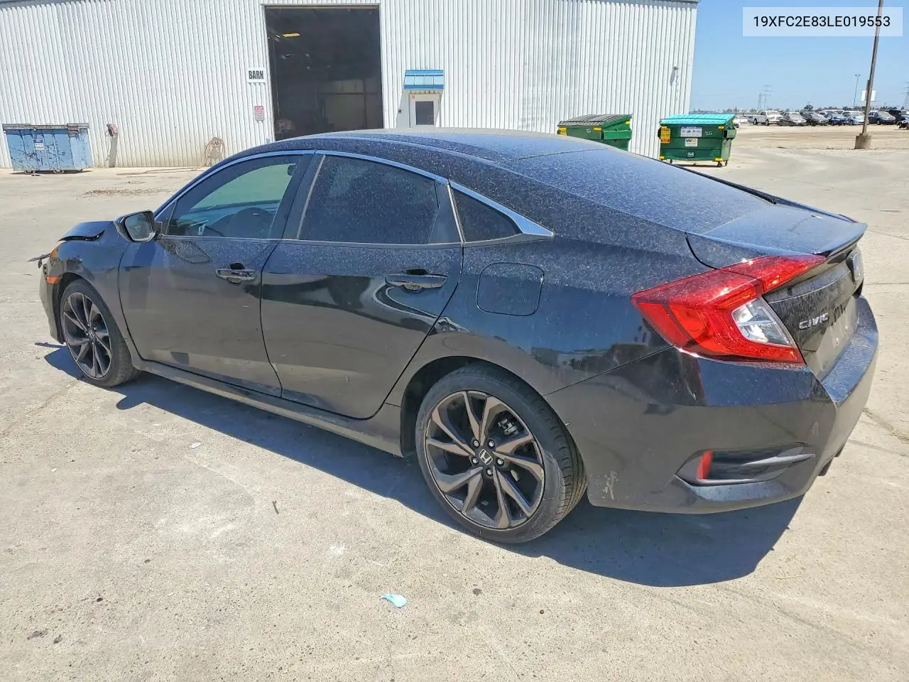 2020 Honda Civic Sport VIN: 19XFC2E83LE019553 Lot: 60067386