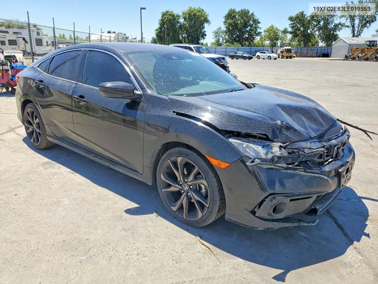2020 Honda Civic Sport VIN: 19XFC2E83LE019553 Lot: 60067386