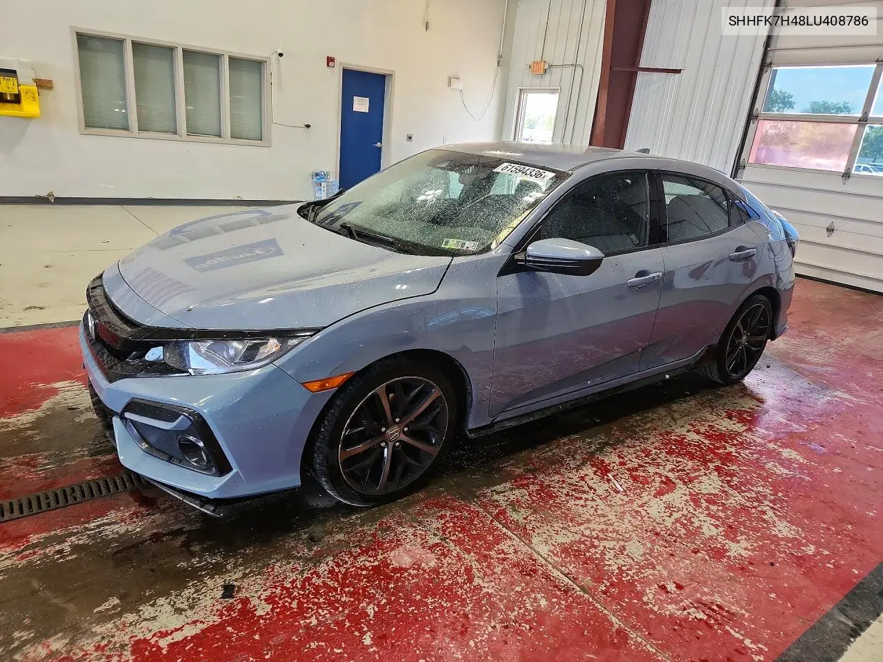 2020 Honda Civic Sport VIN: SHHFK7H48LU408786 Lot: 61594336