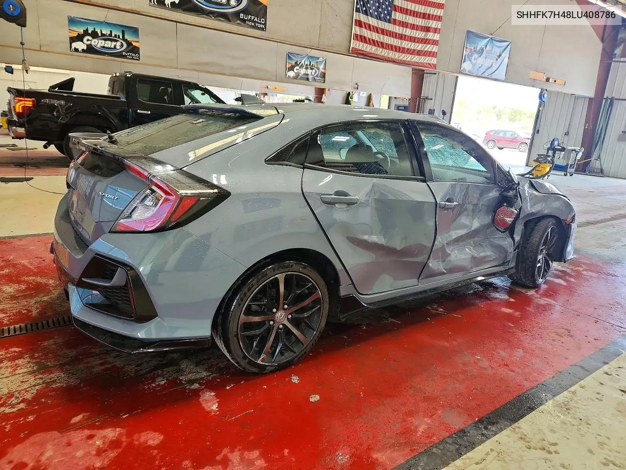 2020 Honda Civic Sport VIN: SHHFK7H48LU408786 Lot: 61594336