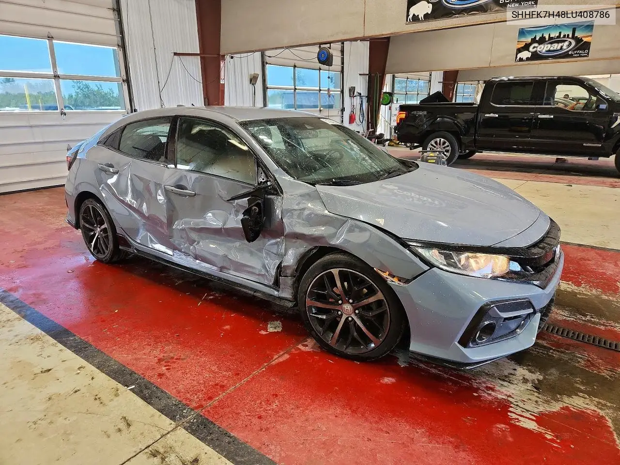 2020 Honda Civic Sport VIN: SHHFK7H48LU408786 Lot: 61594336