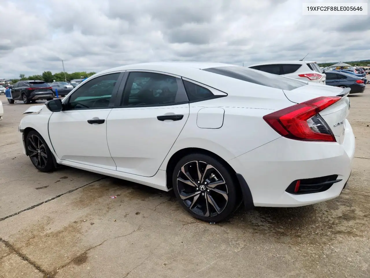 19XFC2F88LE005646 2020 Honda Civic Sport