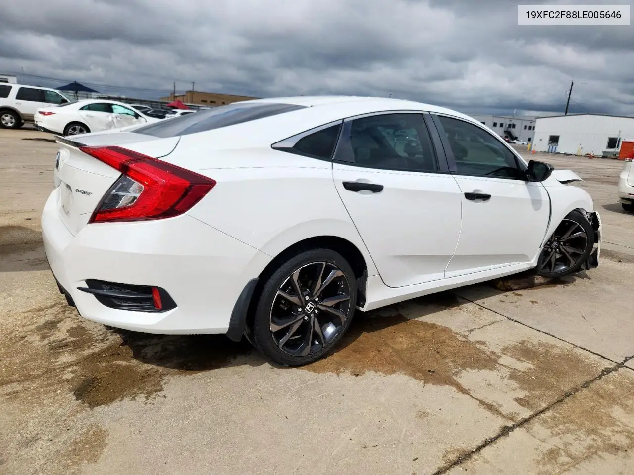 19XFC2F88LE005646 2020 Honda Civic Sport