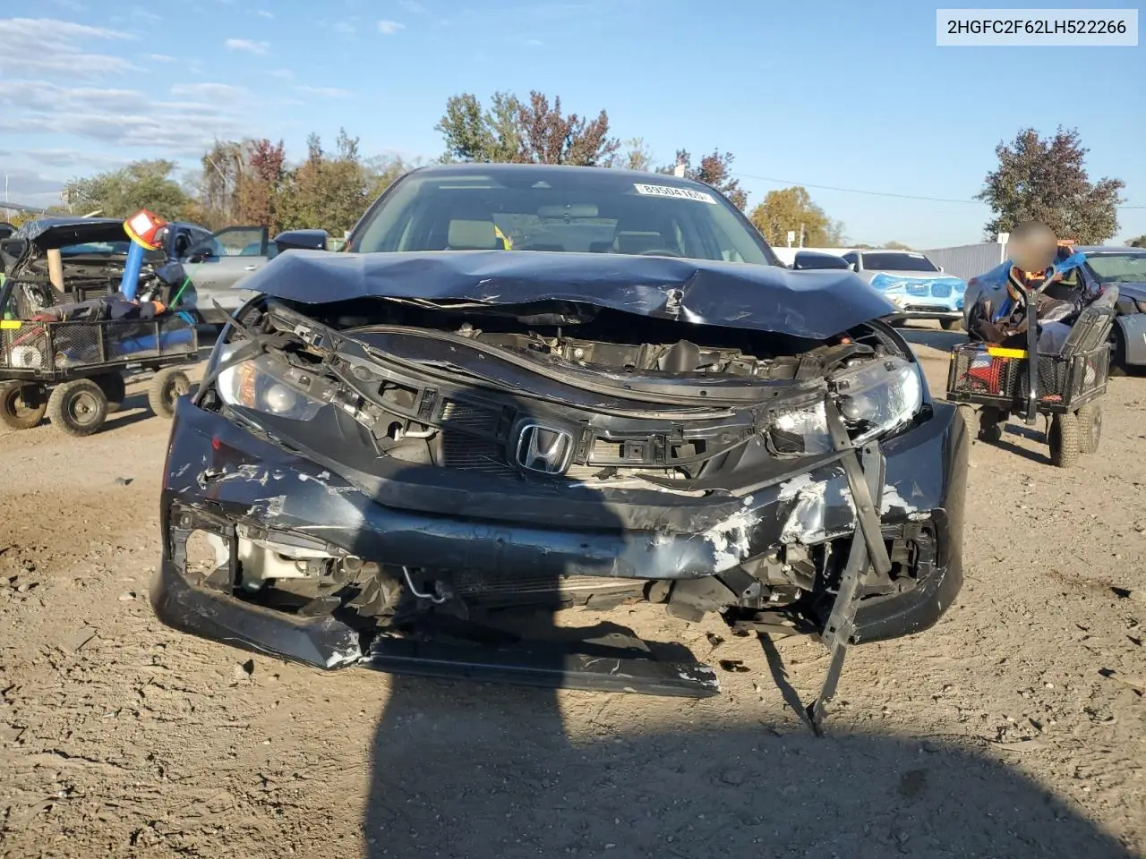 2HGFC2F62LH522266 2020 Honda Civic Lx